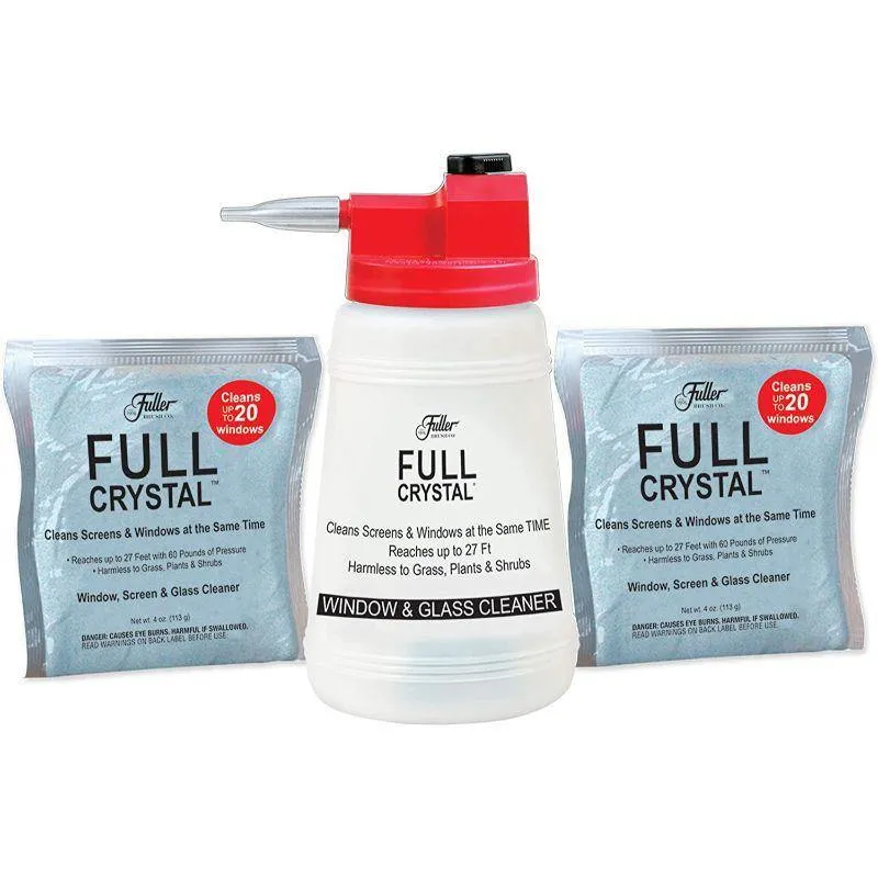Fuller Brush Full Crystal Glass Window Cleaner Mebior