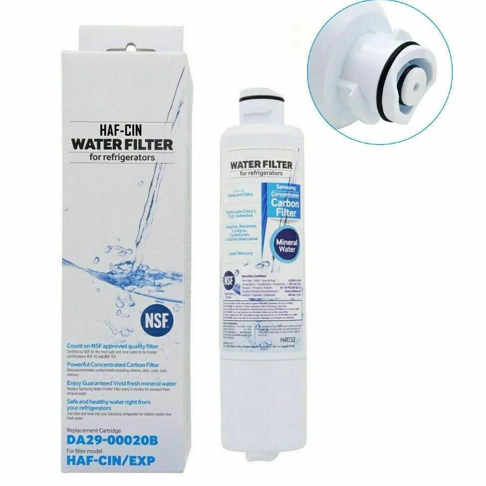 DA2900020B Refrigerator Water Filter HAFCIN/EXP Mebior